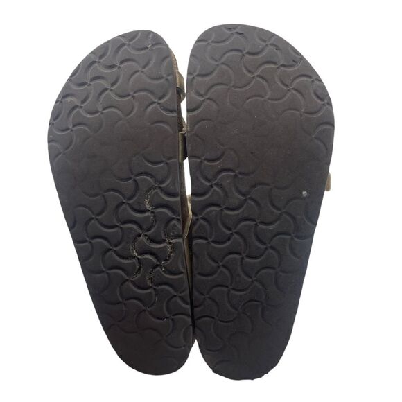 Birkenstock Mayari Pearl White Toe Thing Strappy Sandals Size 38 / 7-7.5 - Picture 9 of 10